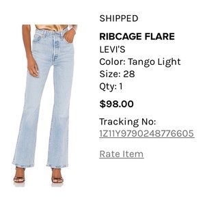 Levi’s Ribcage Flare Jeans